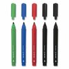 Tru Red Permanent Marker, Pen-Style, Fine Bullet Tip, Assorted Colors, PK12, 12PK TR54530